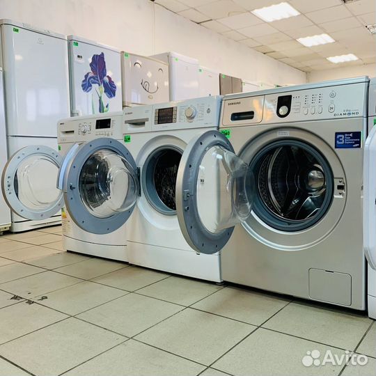 Стиральная машинка б/у с гарантией и доставкой