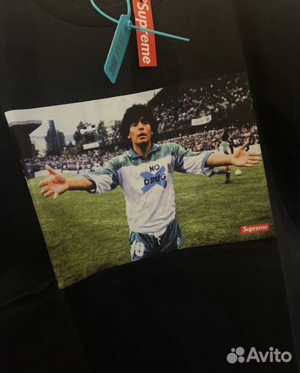 Футболка Supreme Maradona Оригинал