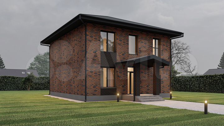 Коттедж 150 м² на участке 6 сот.