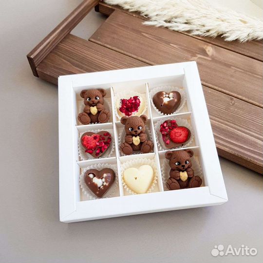 Конфеты ручной работы из бельгийского шоколада