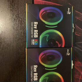 Куллер для компьютера Aerocool Rev RGB, 2 шт