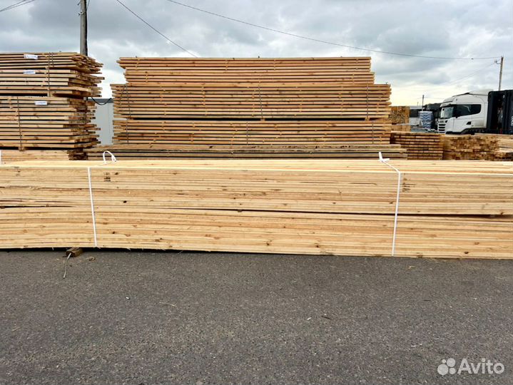 Брус обрезной 200х200х6000мм
