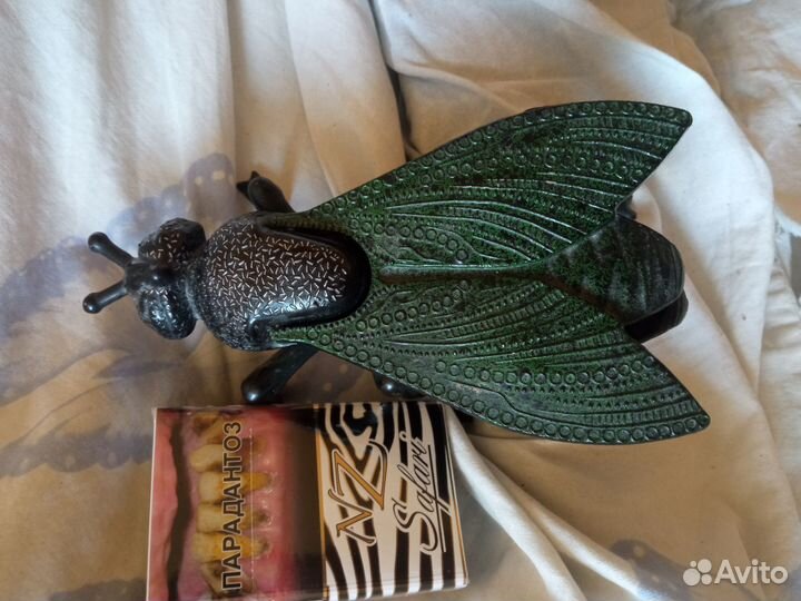 Статуэтки СССР пепельница муха нимор