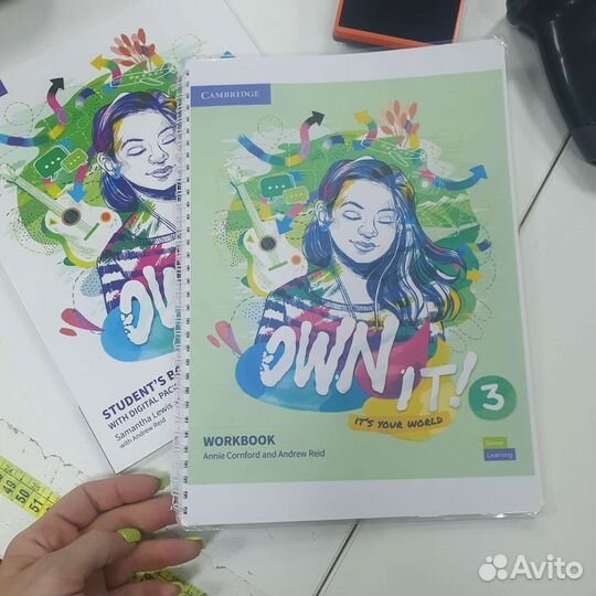 Учебник и рабочая тетрадь Own it 3