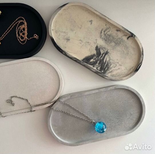 Поднос из гипса