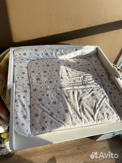 Пеленальный комод с матрасиком непромокайка