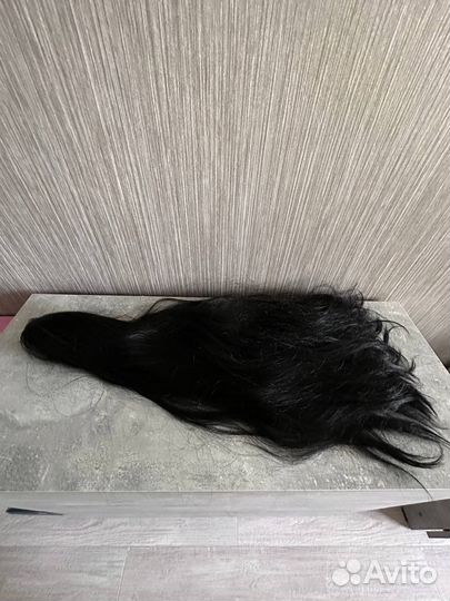 Хвост шиньон на крабе