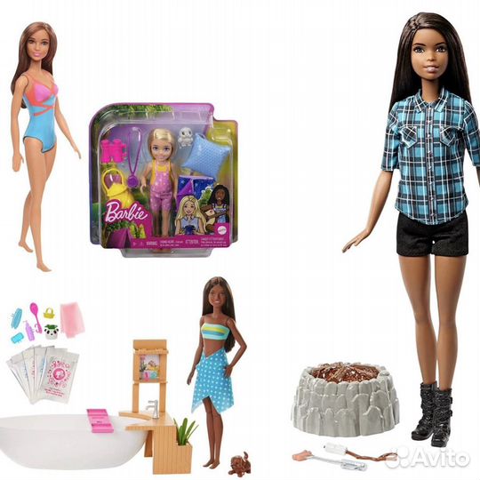 Кукла Barbie Брюнетка Доктор Кен Барби Повар