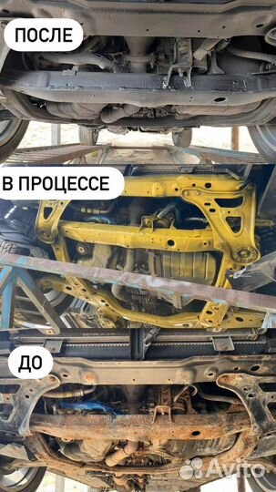 Пескоструй,грунтовка,покраска, обработка днища