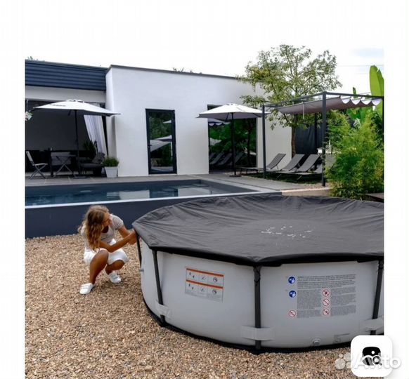 Каркасный бассейн бу