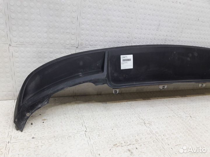 Спойлер бампера задний Skoda Superb 3 B8 2015