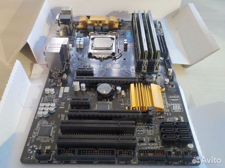 Комплект мат плата, процессор i5, память 24GB