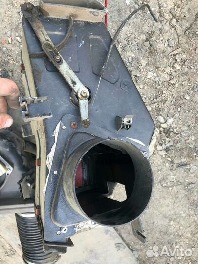 Вентилятор, радиатор печки на LDV