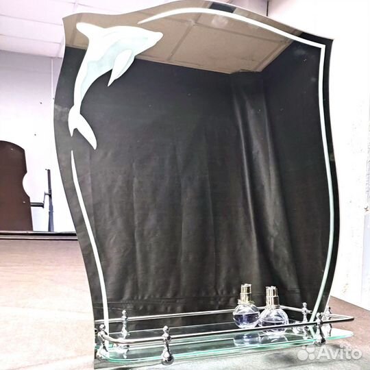 Зеркало в ванную Дельфин