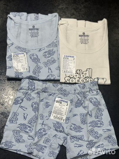 Набор 2 майки и боксеры для мальчика