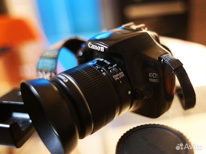 Зеркальный фотоаппарат canon eos 1100d kit 18 55