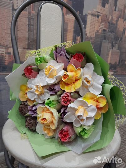 Зефирные цветы