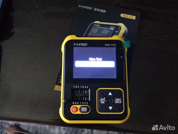 Транзистор тестер/осциллоскоп 2в1