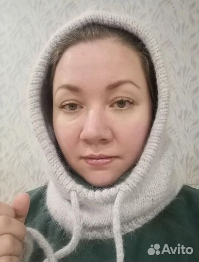 Капор из пуха норки