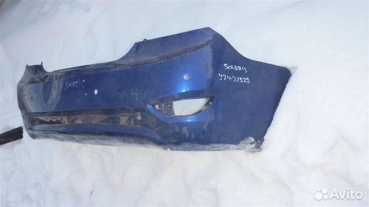 Бампер задний Hyundai Solaris I 2010-2017