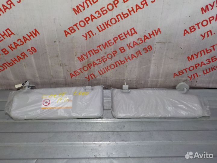 Козырьки солнцезащитные Zotye T600 T-600 T 600