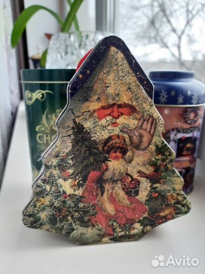 Баночки жестяные коллекционные