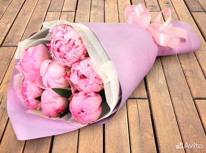 Букет пионов с гарантией