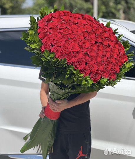 Роза 101 с доставкой по Крыму