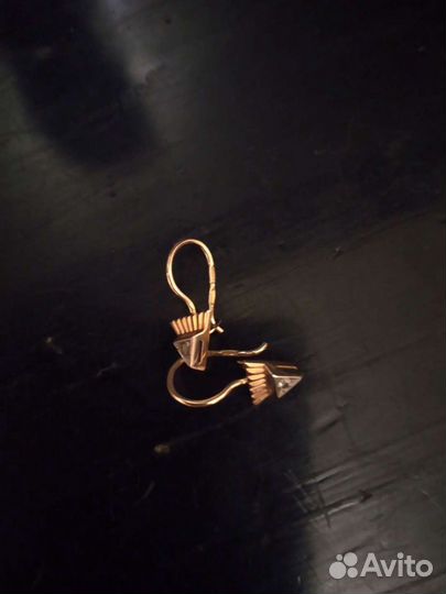 Сережки 585 пробы