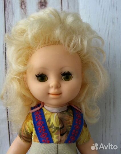 Кукла 36 см родное платье с ярлыком СССР