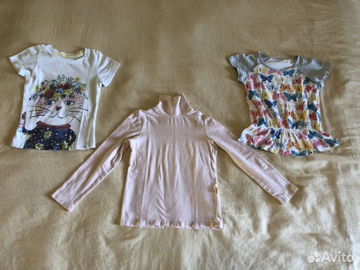 Пакет одежды на девочку 110