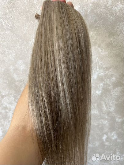 Натуральные волосы для наращивания бу