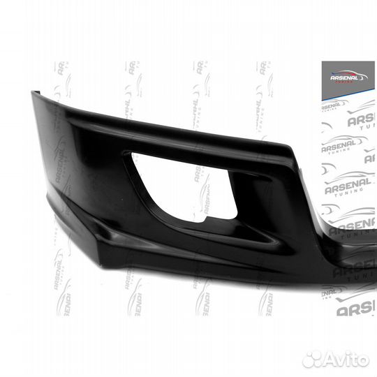 Юбка переднего бампера Honda Accord 8 Mugen Style