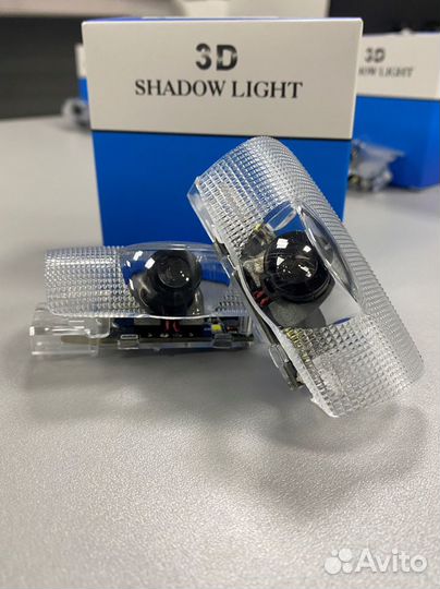 Проекция логотипа на двери Toyota Prado N858