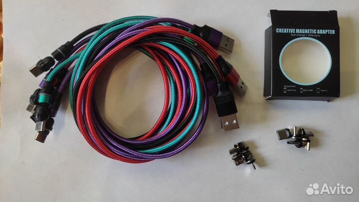 Кабель зарядки с магнитным разъемом