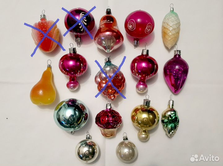 Елочные игрушки СССР