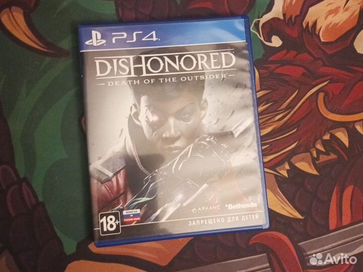 Dishonored 2 ps4 новый рус