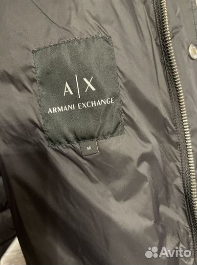 Armani exchange пуховик