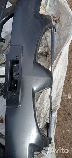 Передний бампер mitsubishi lancer 9, дорейсталинг