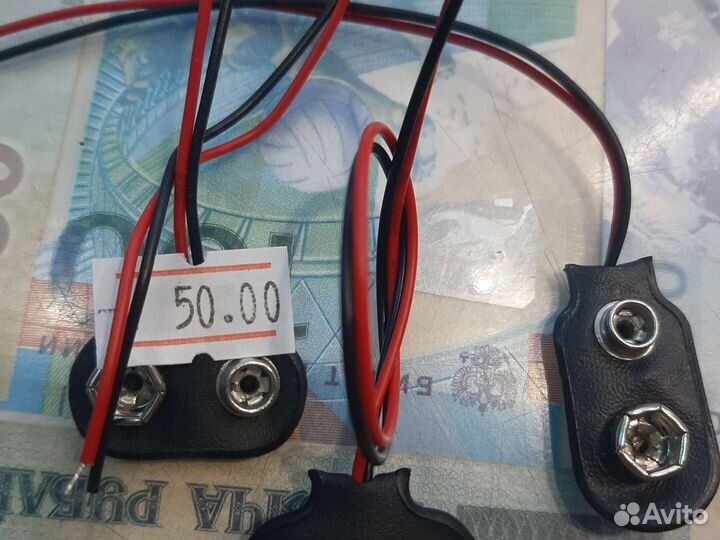 Гнездо питания для Кроны 9вольт