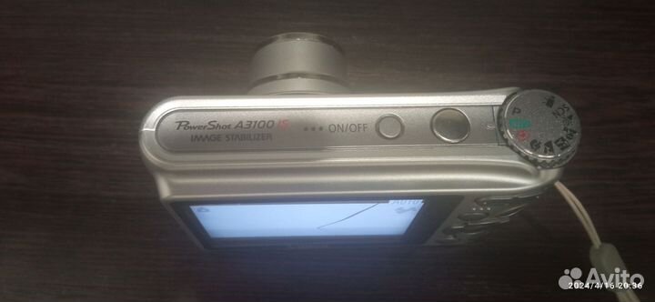 Цифровой фотоаппарат canon powershot А3100 IS
