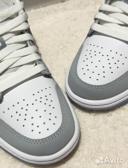 Кроссовки Jordan low wolf grey оригинал