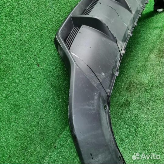 Юбка заднего бампера Хавал Ф7 (2022-2024)