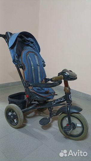 Детский велосипед с ручкой бу