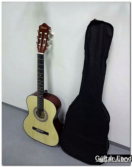 Классическая Гитара новая + ремешок