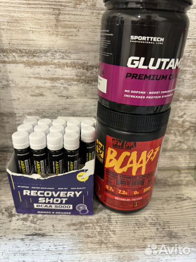 Спорт питание bcaa+ Глютамин