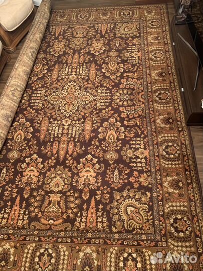 Ковер шерсть бу, 3х4 метра, состояние хорошее