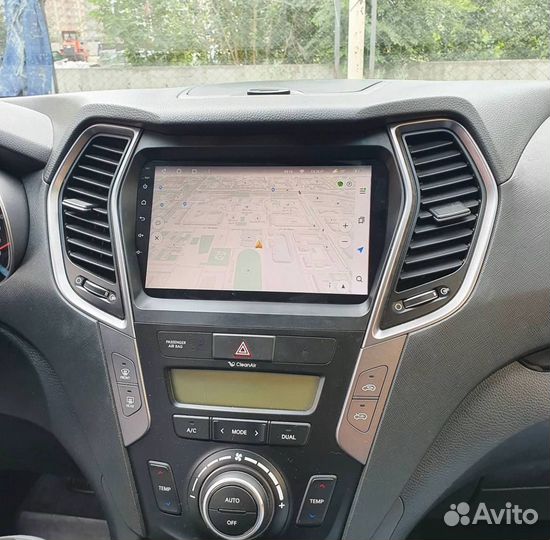 Штатная магнитола Teyes X1 4G - Hyundai SantaFe 3