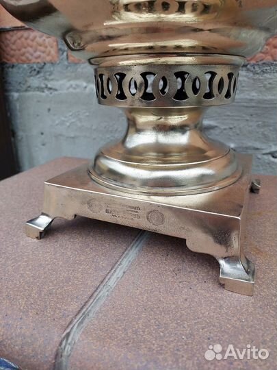 Старинный самовар на дровах 12 литров