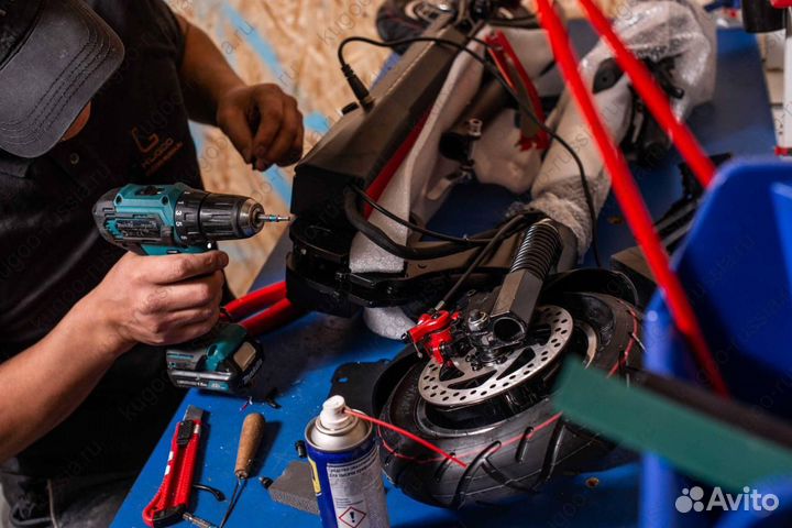 Ремонт электросамокатов, гироскутеров